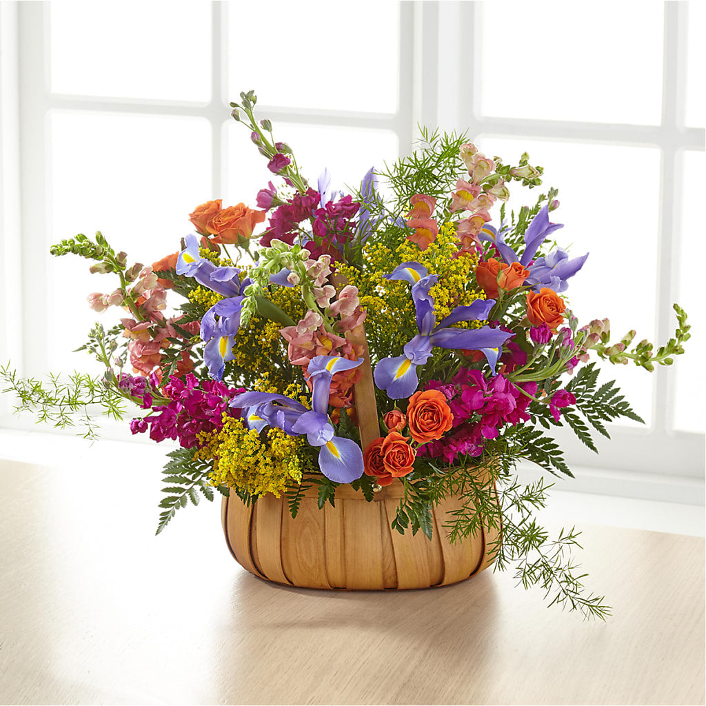 Garden of Life Basket – BELLE FLEURS & DESSINS, Lexington KY
