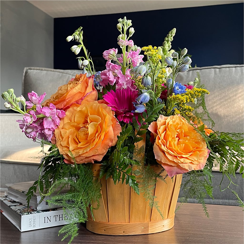 Garden of Life Basket – BELLE FLEURS & DESSINS, Lexington KY
