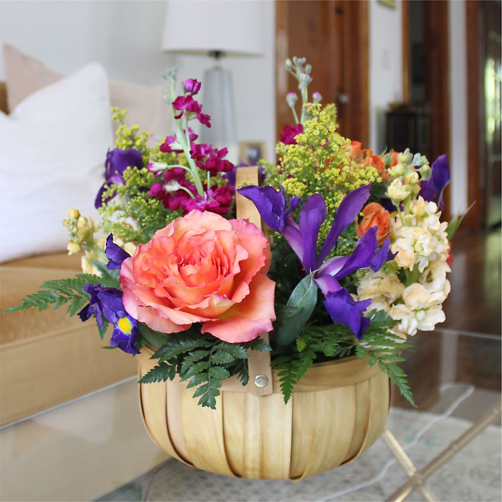 Garden of Life Basket – BELLE FLEURS & DESSINS, Lexington KY