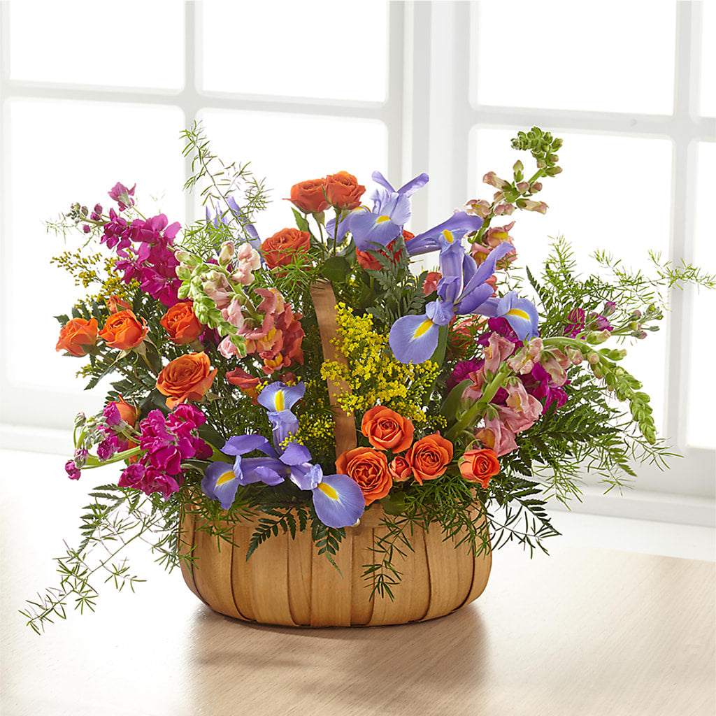 Garden of Life Basket – BELLE FLEURS & DESSINS, Lexington KY