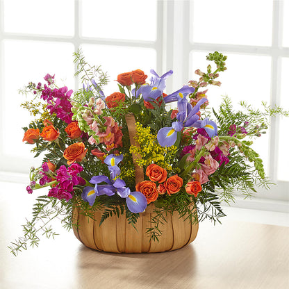 Garden of Life Basket – BELLE FLEURS & DESSINS, Lexington KY
