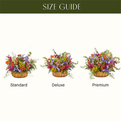 Garden of Life Basket – BELLE FLEURS & DESSINS, Lexington KY