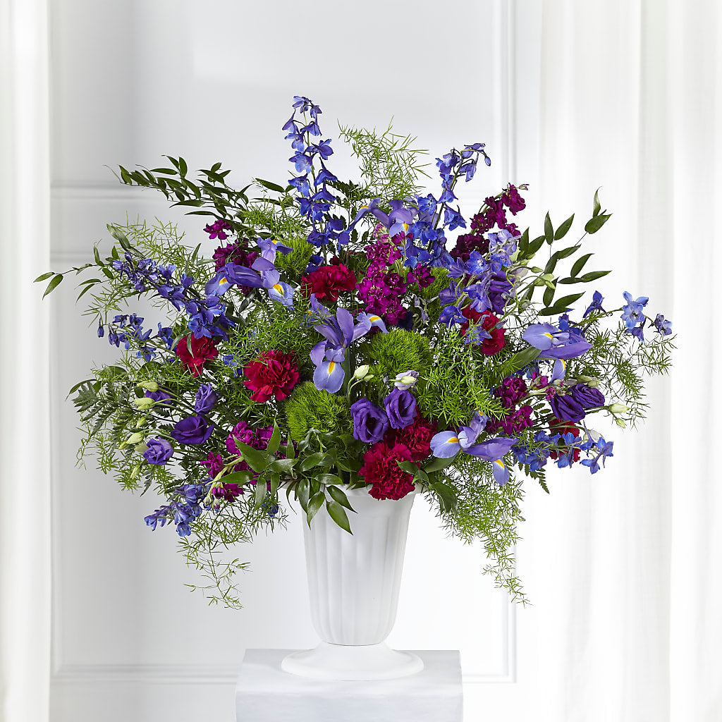 Memorial of Life Arrangement – BELLE FLEURS & DESSINS, Lexington KY