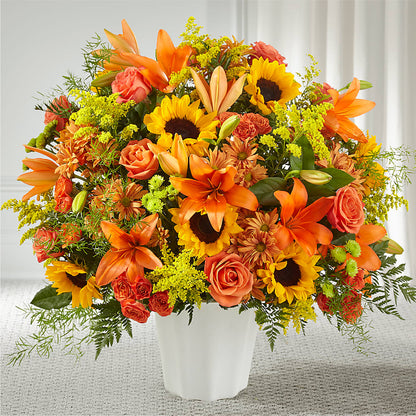 Harvest Thoughts Floor Basket – BELLE FLEURS & DESSINS, Lexington KY