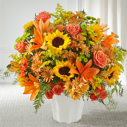 Harvest Thoughts Floor Basket – BELLE FLEURS & DESSINS, Lexington KY