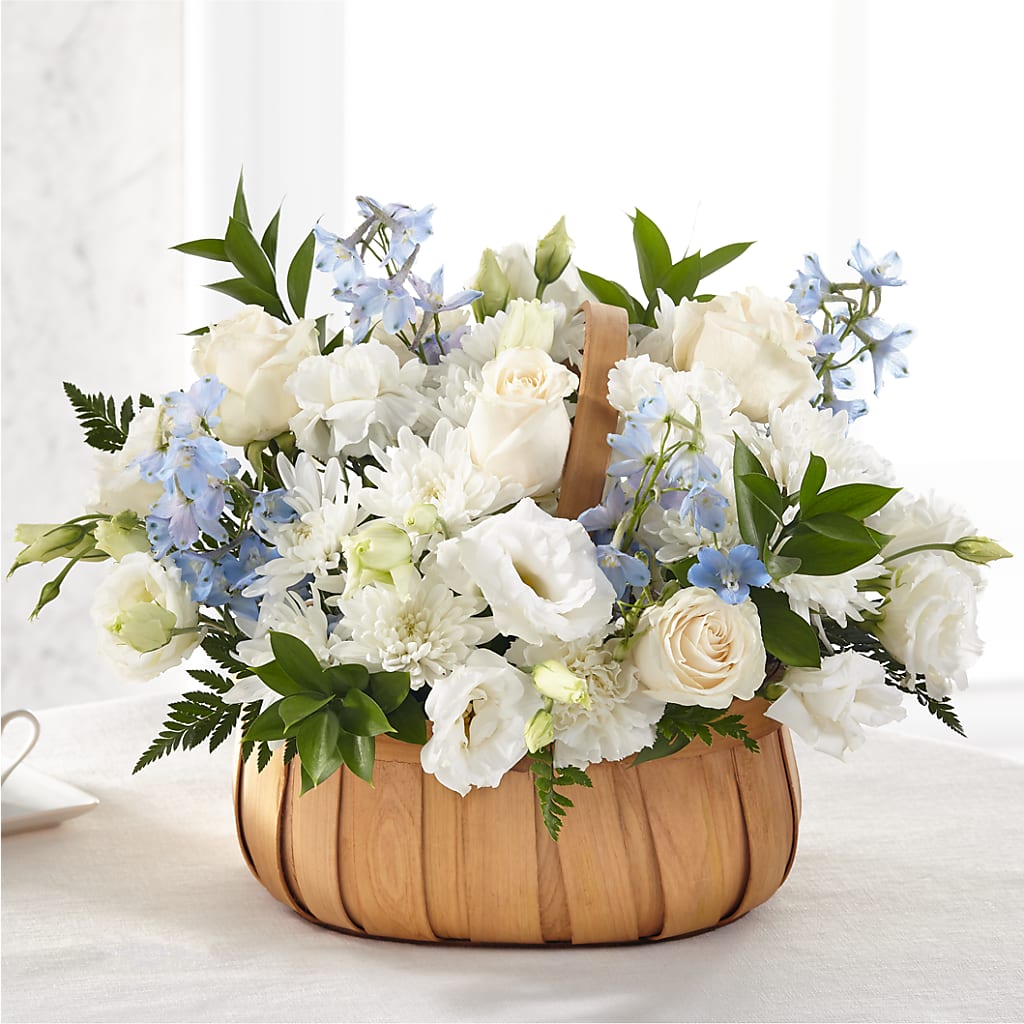 Sincerely Heartfelt Basket – BELLE FLEURS & DESSINS, Lexington KY