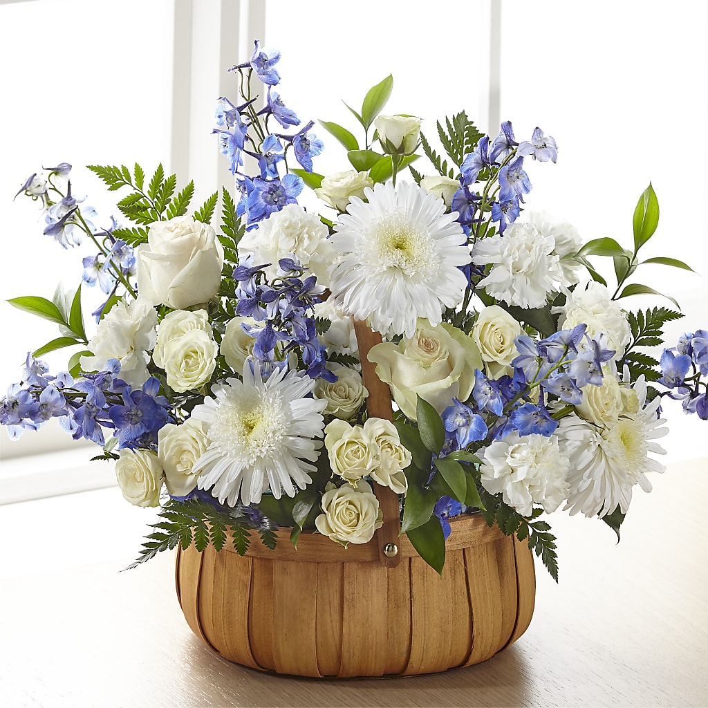Harmony & Grace Basket – BELLE FLEURS & DESSINS, Lexington KY