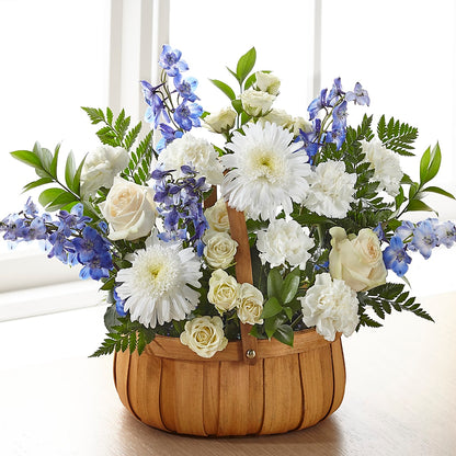 Harmony & Grace Basket – BELLE FLEURS & DESSINS, Lexington KY