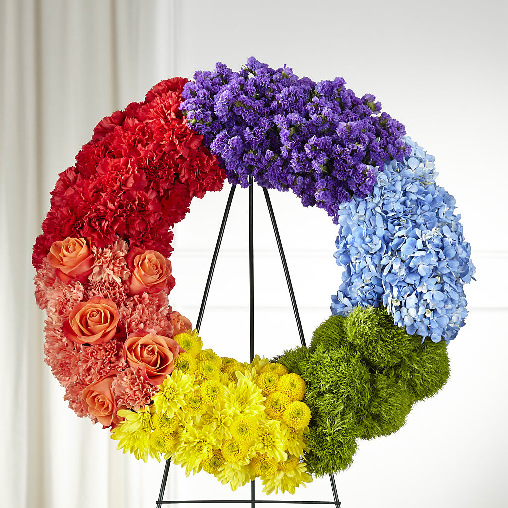 Circle of Love Wreath – BELLE FLEURS & DESSINS, Lexington KY