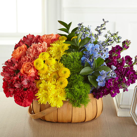 Prideful Basket – BELLE FLEURS & DESSINS, Lexington KY