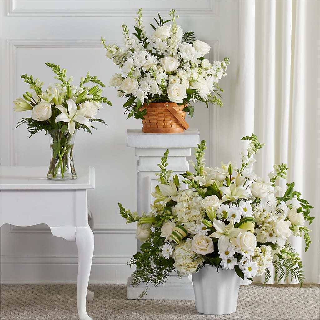 Sincerest Condolences Bundles – BELLE FLEURS & DESSINS, Lexington KY
