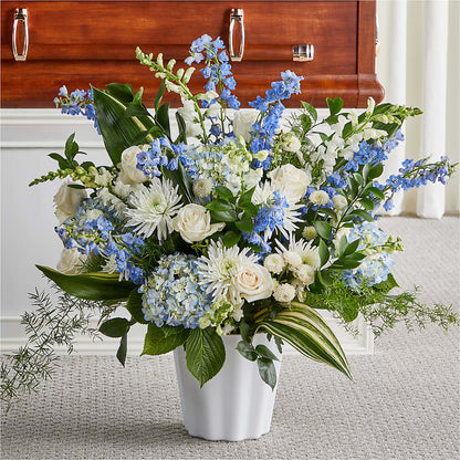 Everlasting Memories Floor Basket – BELLE FLEURS & DESSINS, Lexington KY