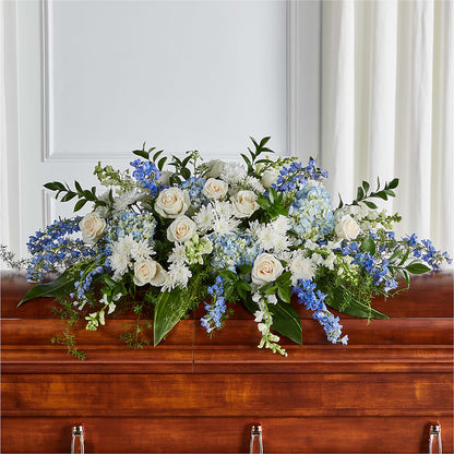 Timeless Essence Casket Spray – BELLE FLEURS & DESSINS, Lexington KY