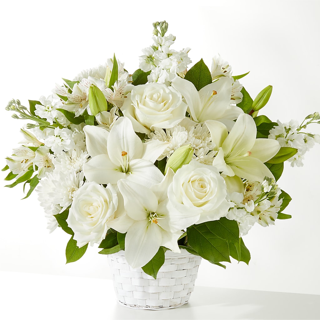 Peaceful Reflections Arrangement – BELLE FLEURS & DESSINS, Lexington KY