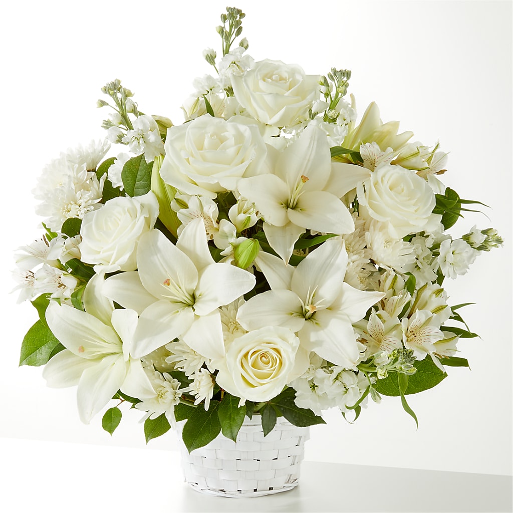 Peaceful Reflections Arrangement – BELLE FLEURS & DESSINS, Lexington KY