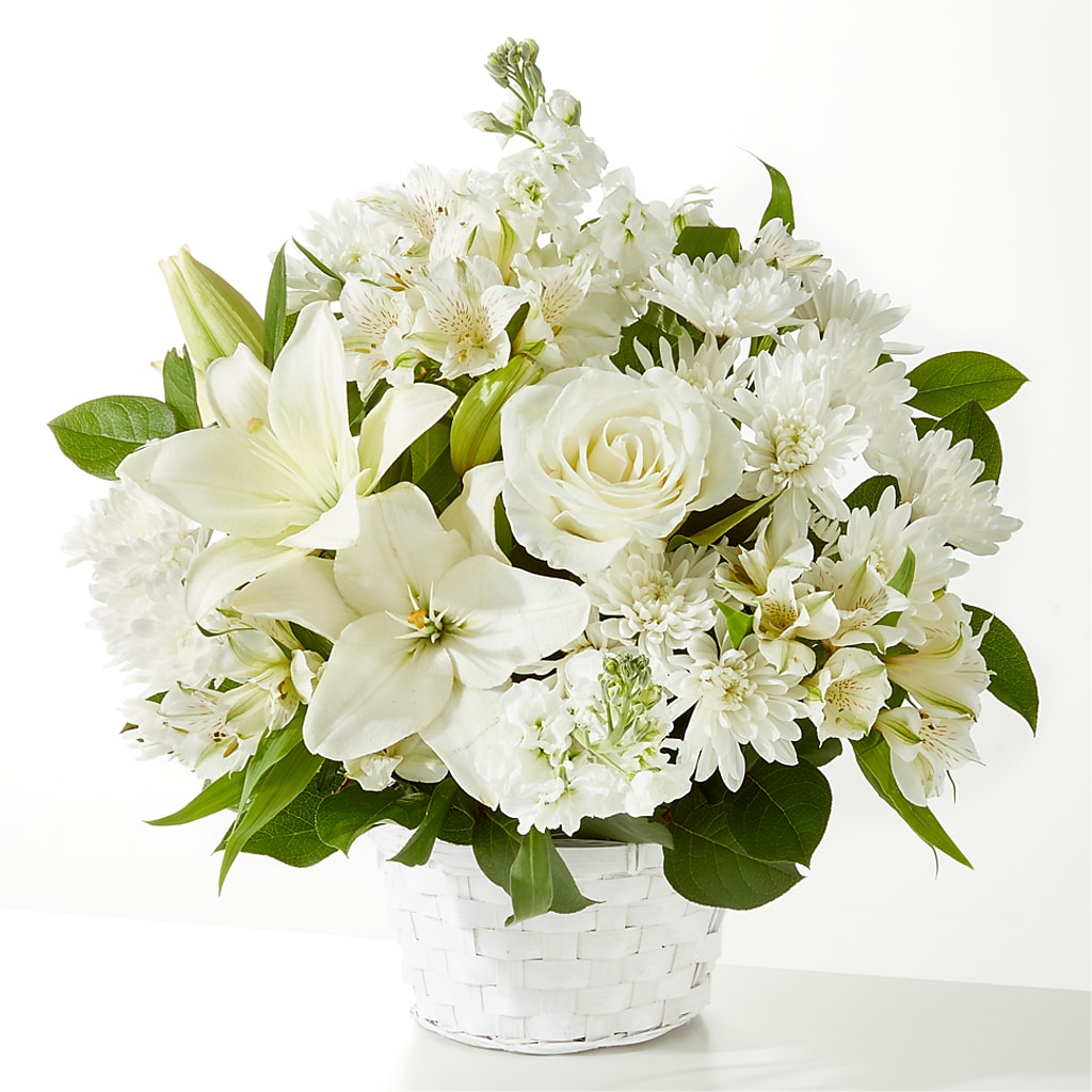 Peaceful Reflections Arrangement – BELLE FLEURS & DESSINS, Lexington KY