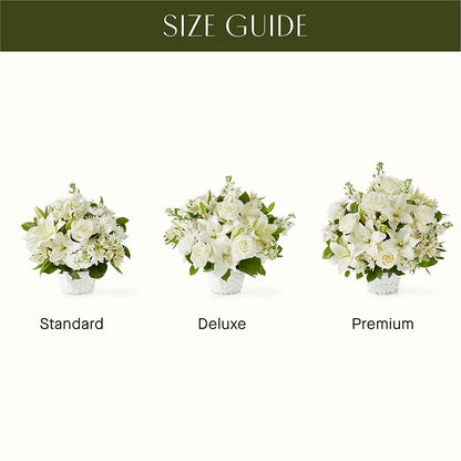 Peaceful Reflections Arrangement – BELLE FLEURS & DESSINS, Lexington KY
