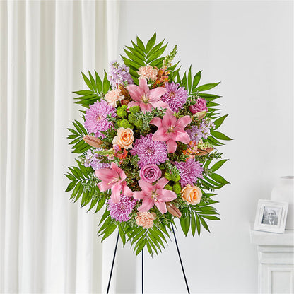 Love & Light Standing Spray – BELLE FLEURS & DESSINS, Lexington KY