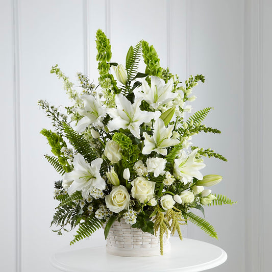 In Our Thoughts Arrangement – BELLE FLEURS & DESSINS, Lexington KY