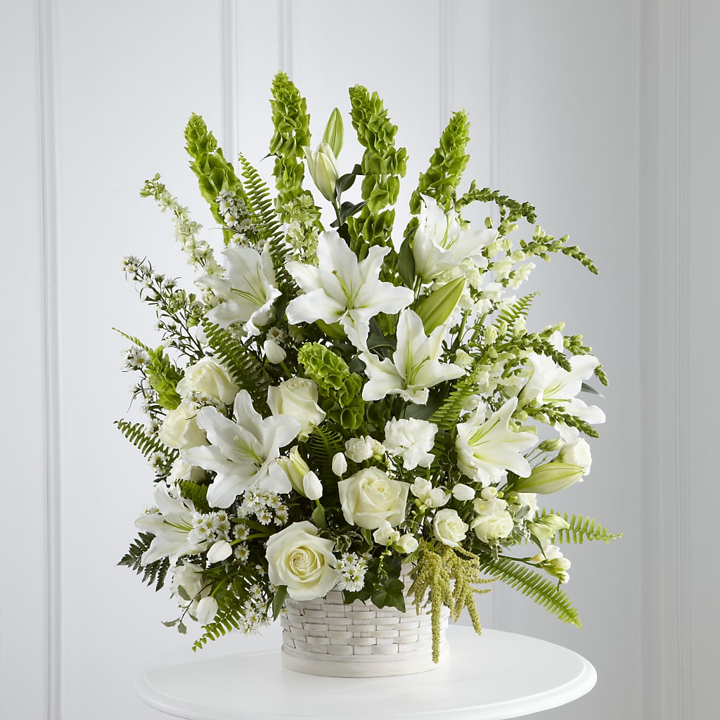 In Our Thoughts Arrangement – BELLE FLEURS & DESSINS, Lexington KY