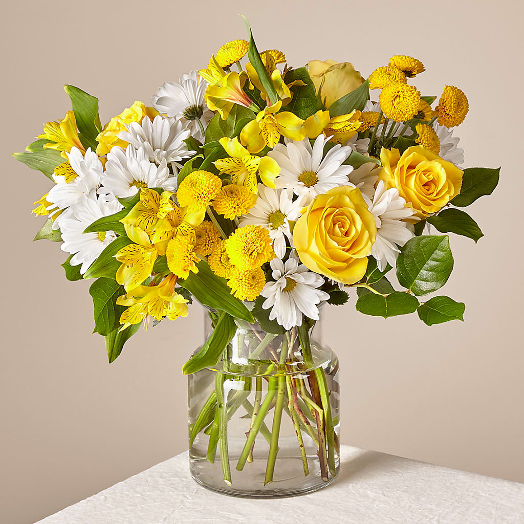 Sunny Sentiments Bouquet – BELLE FLEURS & DESSINS, Lexington KY