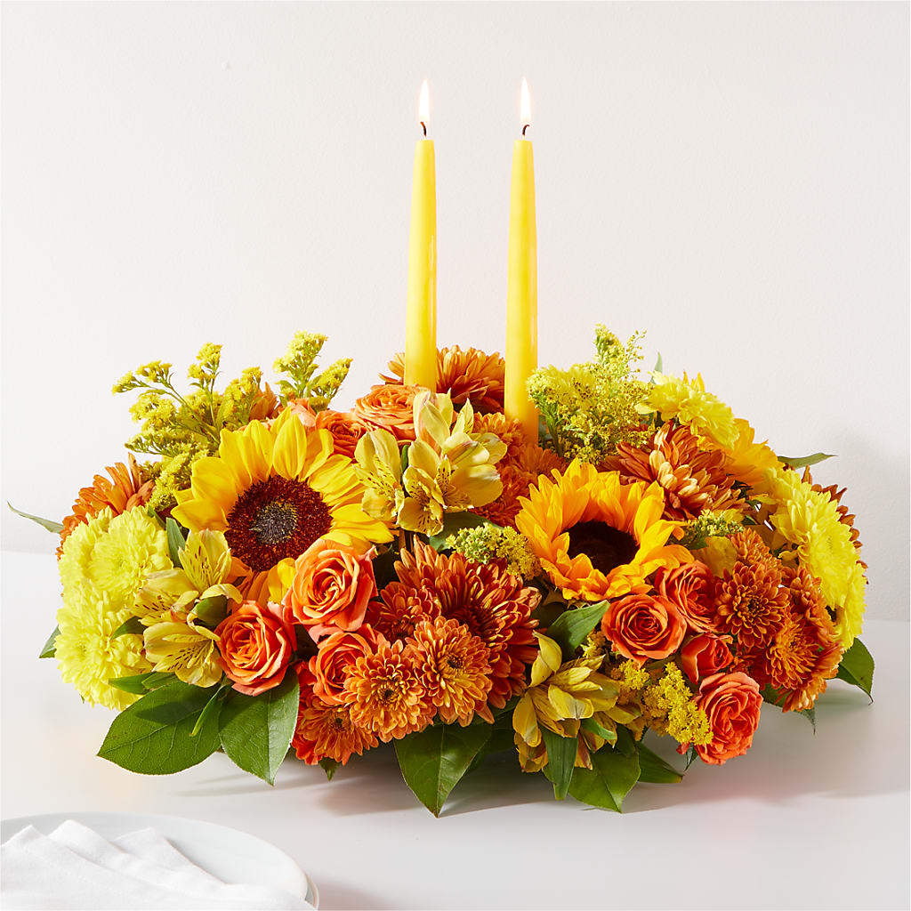 Autumn Harmony Centerpiece – BELLE FLEURS & DESSINS, Lexington KY