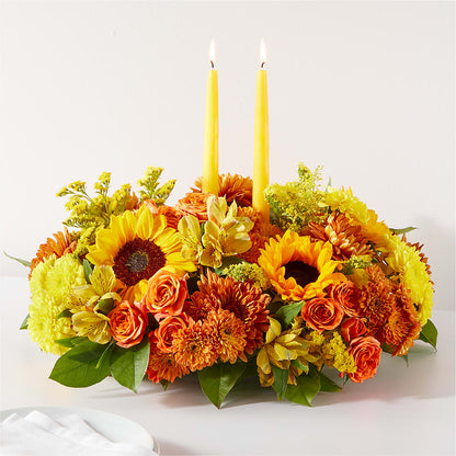 Autumn Harmony Centerpiece – BELLE FLEURS & DESSINS, Lexington KY