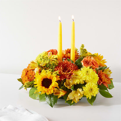 Autumn Harmony Centerpiece – BELLE FLEURS & DESSINS, Lexington KY