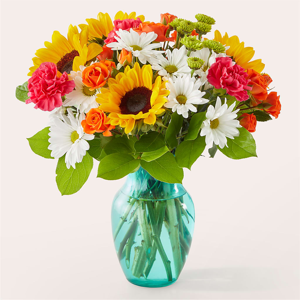 Sun-drenched Blooms Bouquet – BELLE FLEURS & DESSINS, Lexington KY