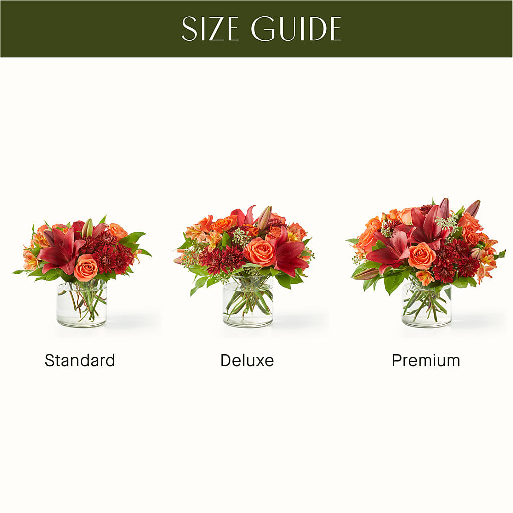 Crimson Leaves Bouquet – BELLE FLEURS & DESSINS, Lexington KY