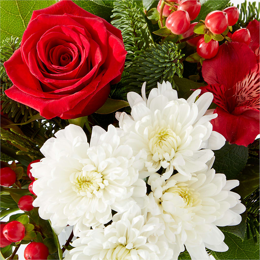 Letters to Santa Bouquet – BELLE FLEURS & DESSINS, Lexington KY