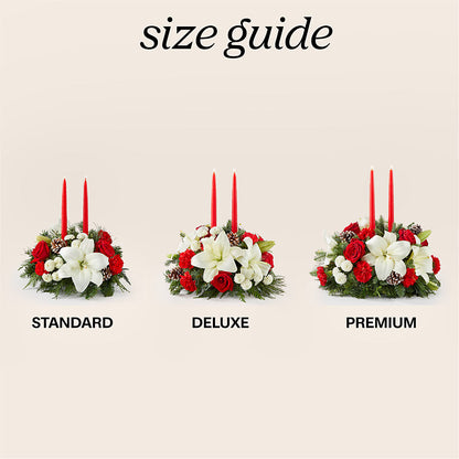 Seasonal Festivities Centerpiece – BELLE FLEURS & DESSINS, Lexington KY
