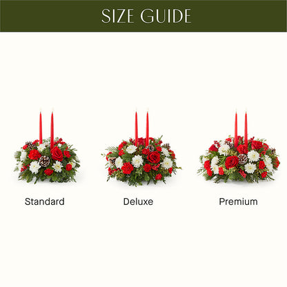 Holiday Soiree Centerpiece – BELLE FLEURS & DESSINS, Lexington KY