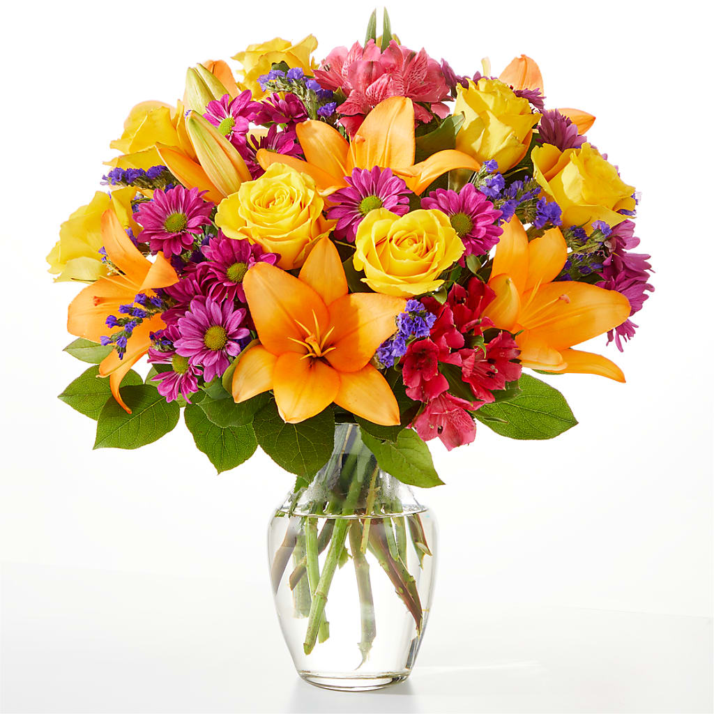 Colorful Visions Bouquet – BELLE FLEURS & DESSINS, Lexington KY
