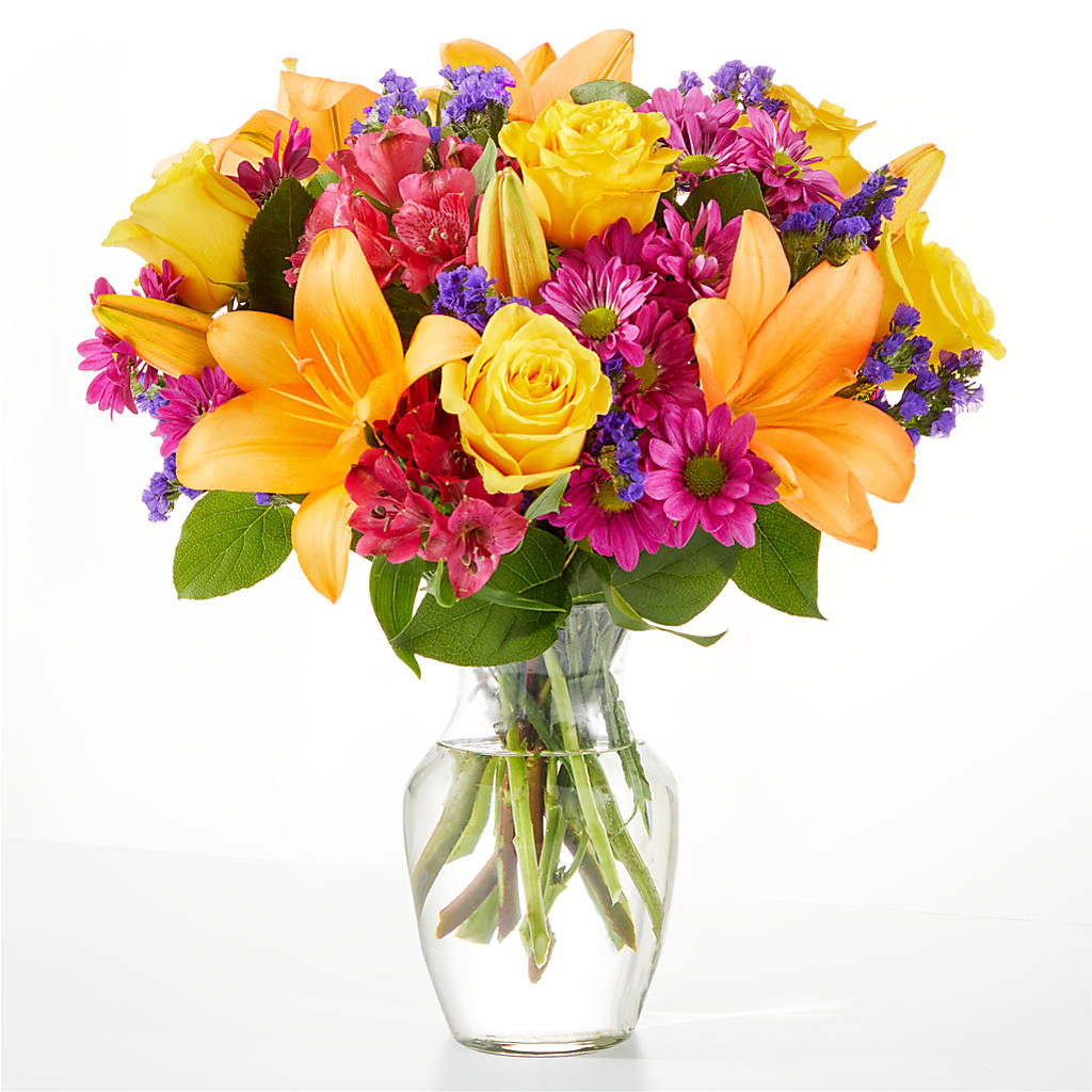 Colorful Visions Bouquet – BELLE FLEURS & DESSINS, Lexington KY