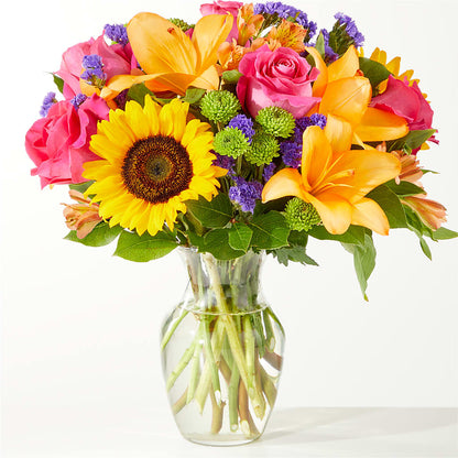 Joyful Bouquet – BELLE FLEURS & DESSINS, Lexington KY