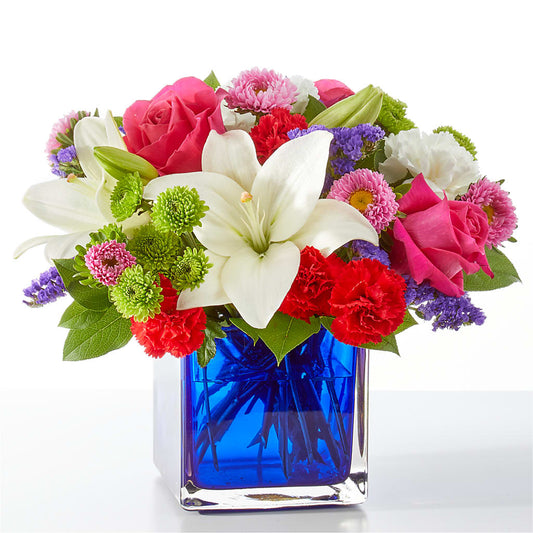Quality Time Bouquet – BELLE FLEURS & DESSINS, Lexington KY