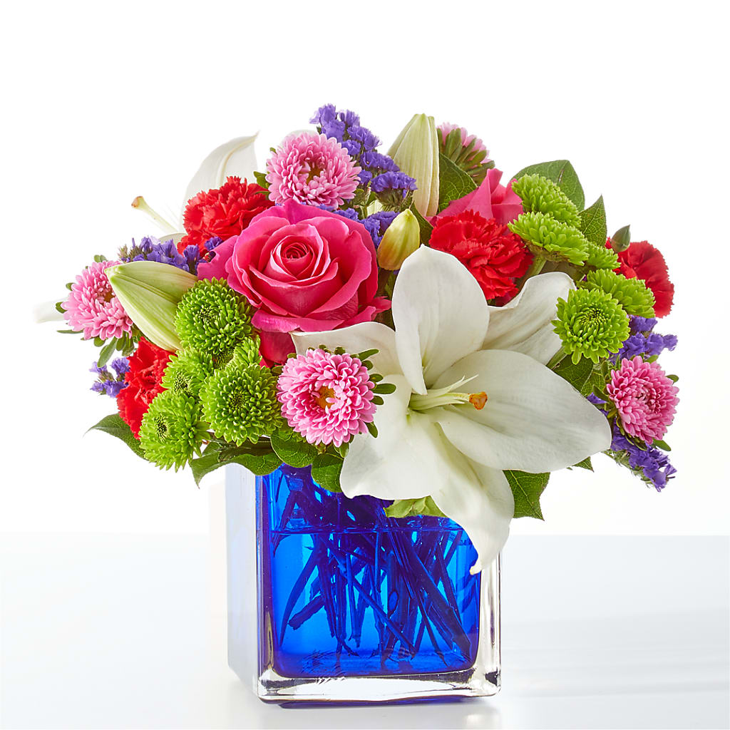 Quality Time Bouquet – BELLE FLEURS & DESSINS, Lexington KY