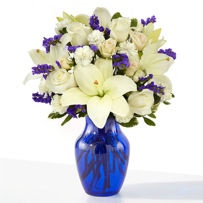 Sapphire Rush Bouquet – BELLE FLEURS & DESSINS, Lexington KY
