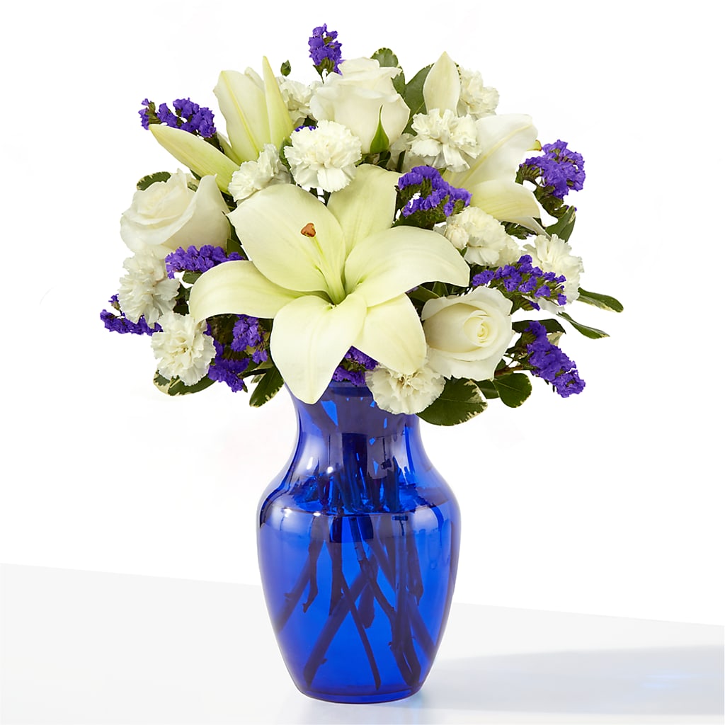 Sapphire Rush Bouquet – BELLE FLEURS & DESSINS, Lexington KY