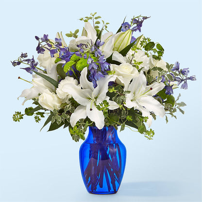 Santorini Bouquet – BELLE FLEURS & DESSINS, Lexington KY