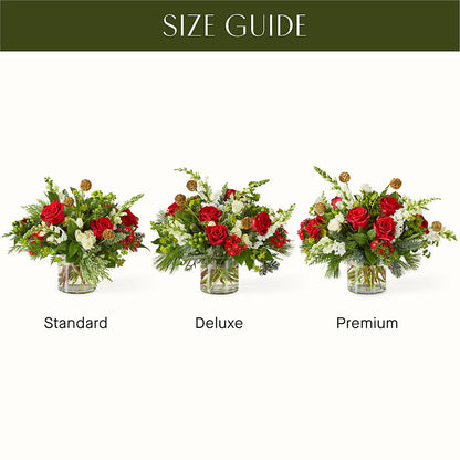 Deck the Halls Bouquet – BELLE FLEURS & DESSINS, Lexington KY