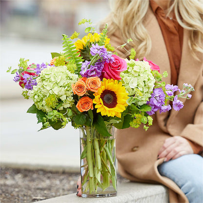 Vibrant Greetings Bouquet – BELLE FLEURS & DESSINS, Lexington KY