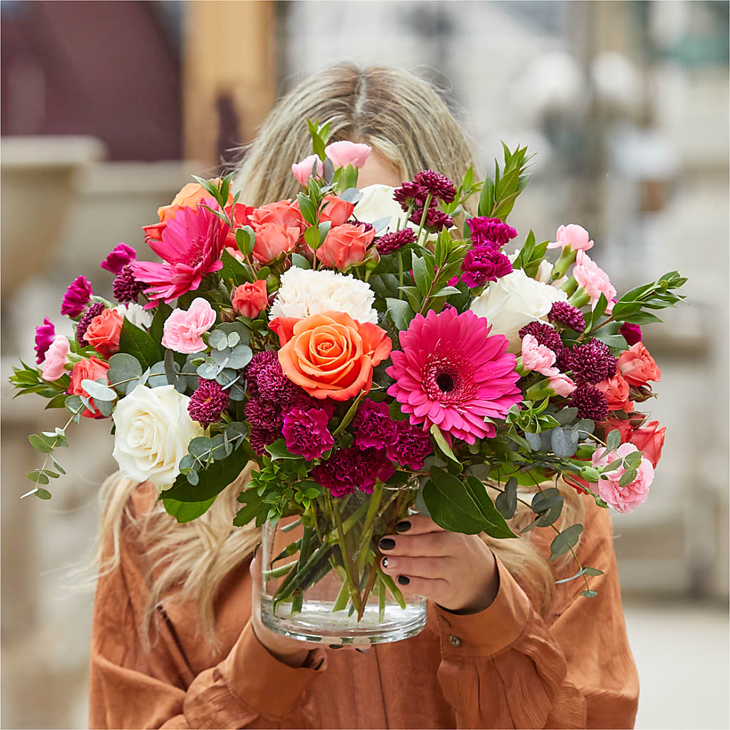 Smell the Roses Bouquet – BELLE FLEURS & DESSINS, Lexington KY