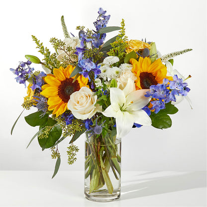 Wonderfully Sunny Bouquet – BELLE FLEURS & DESSINS, Lexington KY