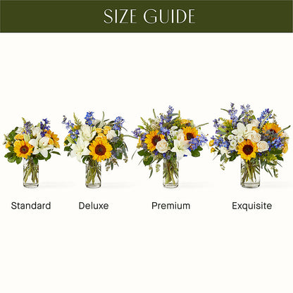 Wonderfully Sunny Bouquet – BELLE FLEURS & DESSINS, Lexington KY