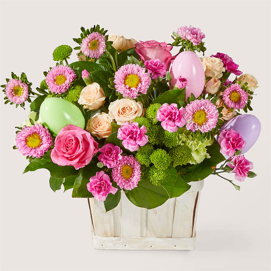 Get Eggcited Basket – BELLE FLEURS & DESSINS, Lexington KY