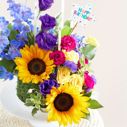 Star of the Day Floral Cake – BELLE FLEURS & DESSINS, Lexington KY