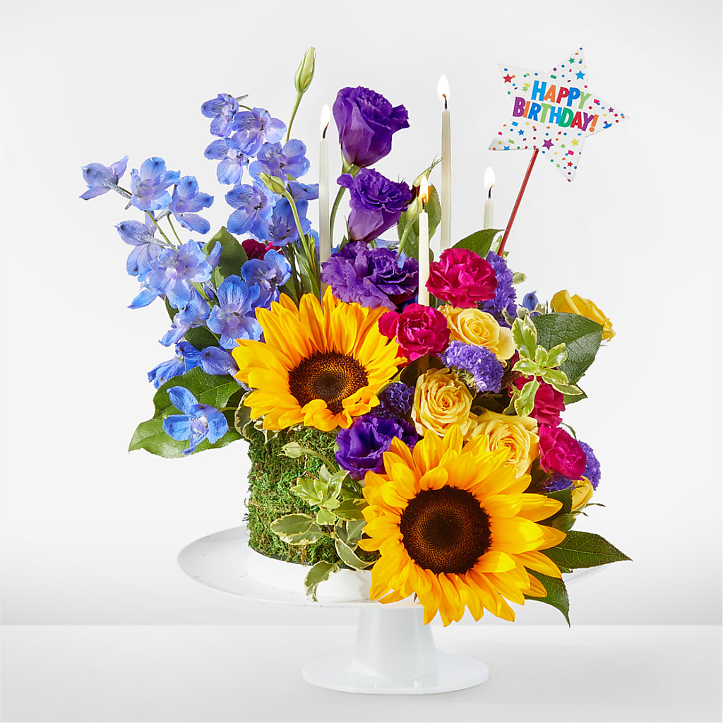 Star of the Day Floral Cake – BELLE FLEURS & DESSINS, Lexington KY