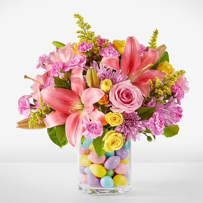 Easter Egg Hunt Bouquet – BELLE FLEURS & DESSINS, Lexington KY
